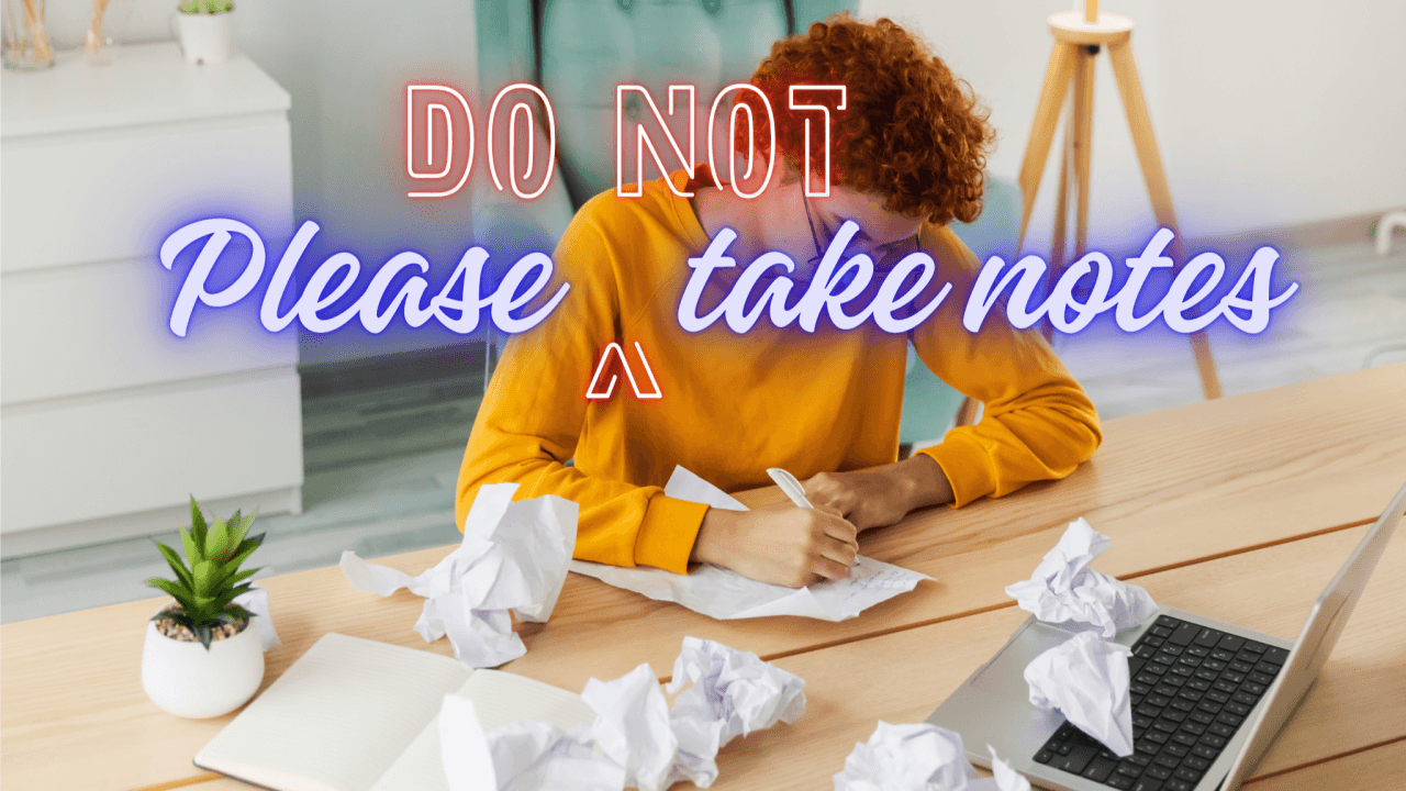 Cover image for Why I Stopped Taking Notes and Don't Miss It